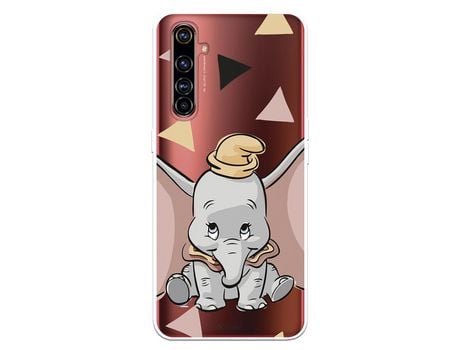 Funda para Realme X50 Pro Oficial de Disney Dumbo Silueta Transparente - Dumbo