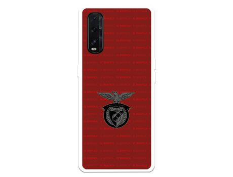 Funda para Oppo Find X2 del Escudo Fondo Granate - Licencia Oficial Benfica