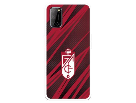 Funda para Oppo A96 5G del SD Huesca Rayas Transparente - Licencia Oficial  SD Huesca