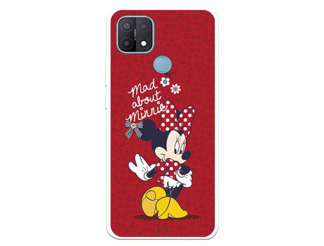 Funda para Oppo A15 Oficial de Disney Minnie Mad About - Clássicos Disney