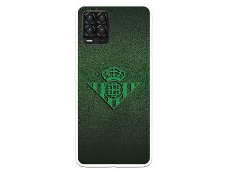 Funda para Realme 8 del Betis Escudo Verde Fondo trama - Licencia Oficial Real Betis Balompié