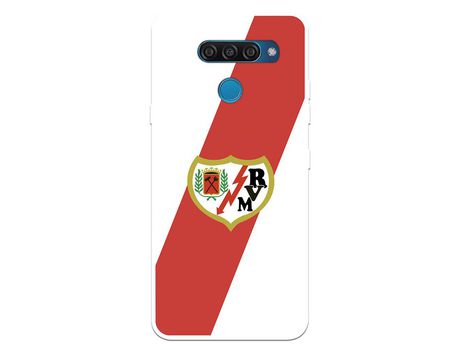 Funda para LG Q60 del Rayo Vallecano Escudo - Licencia Oficial Rayo Vallecano