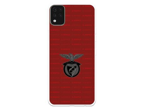 Funda para LG K42 del Escudo Fondo Granate - Licencia Oficial Benfica