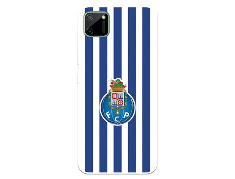 Funda para Realme C11 del Futebol Club Oporto Escudo Rayas - Licencia Oficial Futebol Club Oporto