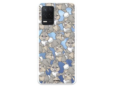 Funda para Realme 8 5G Oficial de Disney Tambor Patrones - Bambi