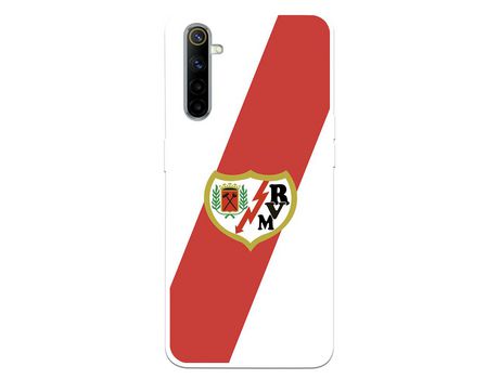 Funda para Realme 6 del Rayo Vallecano Escudo - Licencia Oficial Rayo Vallecano