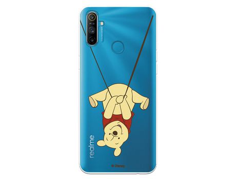 Funda para Realme C3 Oficial de Disney Winnie Columpio - Winnie The Pooh