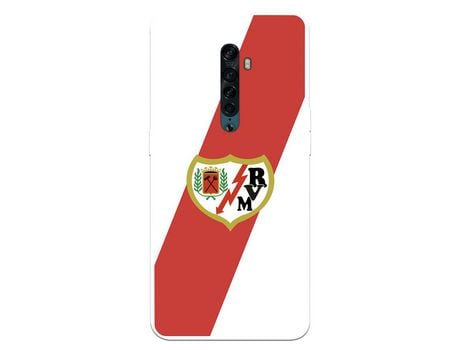 Funda para Oppo Reno2 del Rayo Vallecano Escudo - Licencia Oficial Rayo Vallecano