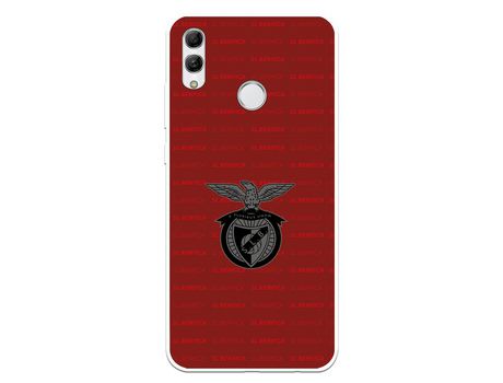 Funda para Huawei P Smart 2019 del Escudo Fondo Granate - Licencia Oficial Benfica