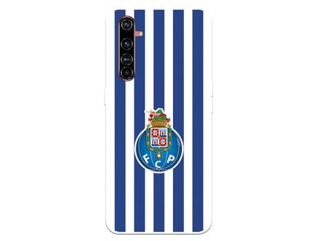 Funda para Realme X50 Pro 5G del Futebol Club Oporto Escudo Rayas - Licencia Oficial Futebol Club Oporto