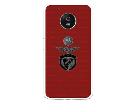 Funda para Motorola Moto G5 del Escudo Fondo Granate - Licencia Oficial Benfica