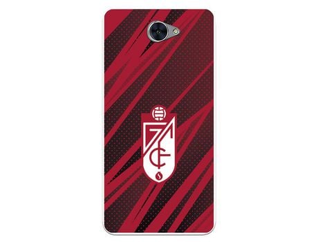 Funda para Huawei Y7 del Granada CF Escudo -Rojas y Negras Escudo -Rojas y Negras - Licencia Oficial Granada CF