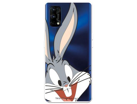 Funda para Realme 7 Pro Oficial de Warner Bros Bugs Bunny Silueta Transparente - Looney Tunes