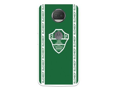 Funda para Motorola Moto G5s Plus del Elche CF Escudo Fondo Verde Escudo Fondo Verde - Licencia Oficial Elche CF