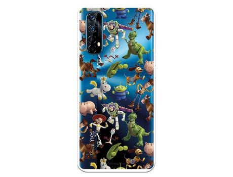 Funda para Realme 7 Oficial de Disney Toy Story Siluetas - Toy Story