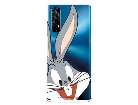 Funda para Realme 7 Oficial de Warner Bros Bugs Bunny Silueta Transparente - Looney Tunes