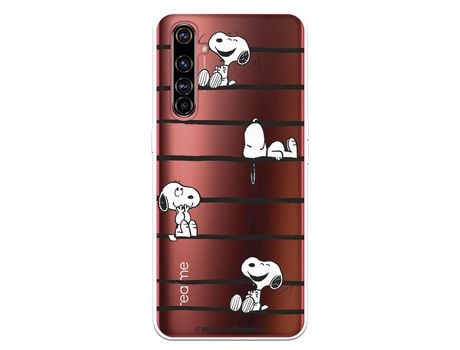 Funda para Realme X50 Pro Oficial de Peanuts Snoopy rayas - Snoopy