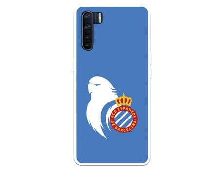 Funda para Oppo A91 del RCD Espanyol Escudo Perico Escudo Perico - Licencia Oficial RCD Espanyol