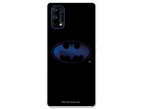 Funda para Realme 7 Pro Oficial de DC Comics Batman Logo Transparente - DC Comics