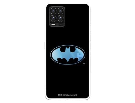 Funda para Realme 8 Oficial de DC Comics Batman Logo Transparente - DC Comics