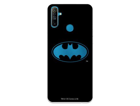 Funda para Realme C3 Oficial de DC Comics Batman Logo Transparente - DC Comics