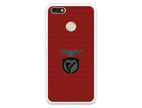 Funda para Huawei Y6 Pro 2017 del Escudo Fondo Granate - Licencia Oficial Benfica