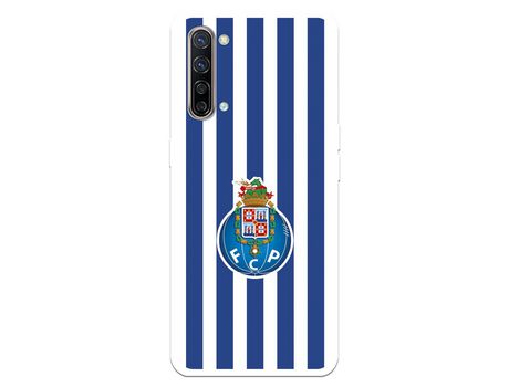 Funda para Oppo Find X2 Lite del Futebol Club Oporto Escudo Rayas - Licencia Oficial Futebol Club Oporto