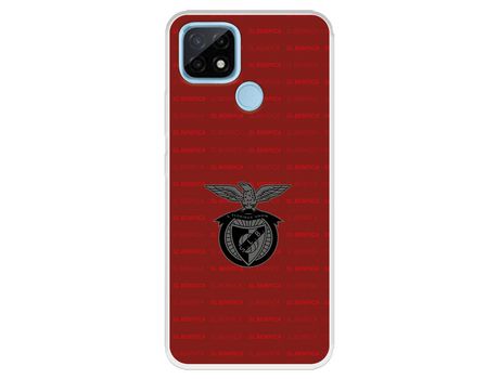 Funda para Realme C21 del Escudo Fondo Granate - Licencia Oficial Benfica