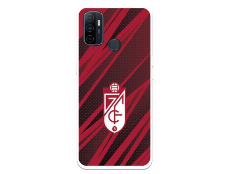 Funda para Oppo A53 del Granada CF Escudo -Rojas y Negras Escudo -Rojas y Negras - Licencia Oficial Granada CF