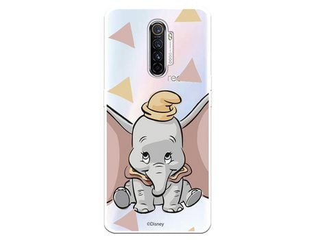 Funda para Realme X2 Pro Oficial de Disney Dumbo Silueta Transparente - Dumbo