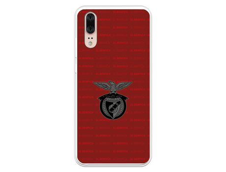 Funda para Huawei P20 del Escudo Fondo Granate - Licencia Oficial Benfica