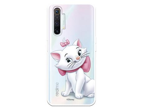 Funda para Realme X2 Oficial de Disney Marie Silueta - Los Aristogatos