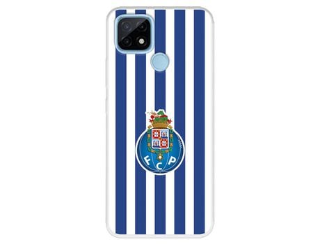 Funda para Realme C21 del Futebol Club Oporto Escudo Rayas - Licencia Oficial Futebol Club Oporto