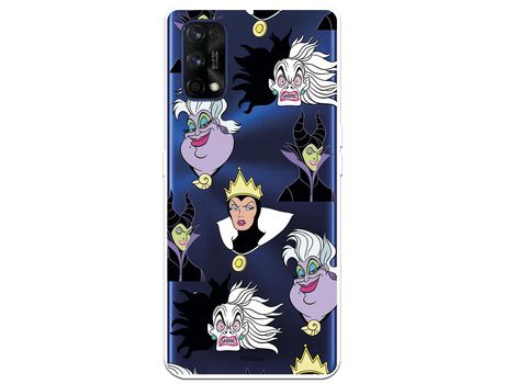 Funda para Realme 7 Pro Oficial de Disney Patrón Villanas