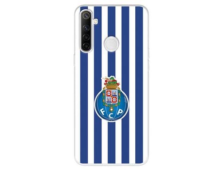 Funda para Realme 6i del Futebol Club Oporto Escudo Rayas - Licencia Oficial Futebol Club Oporto