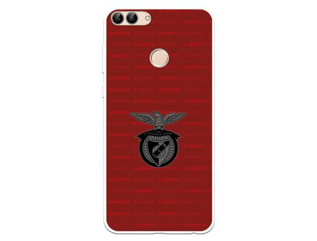 Funda para Huawei P Smart del Escudo Fondo Granate - Licencia Oficial Benfica