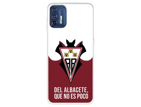 Funda para Motorola Moto G9 Plus del Albacete - Licencia Oficial Albacete Balompié