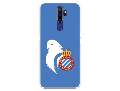 Funda para Oppo A9 2020 del RCD Espanyol Escudo Perico Escudo Perico - Licencia Oficial RCD Espanyol