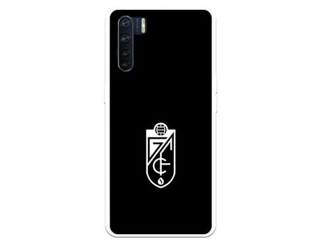 Funda para Oppo A91 del Granada CF Escudo Fondo Negro Escudo Fondo Negro - Licencia Oficial Granada CF