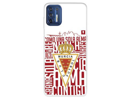 Funda para Motorola Moto G9 Plus del Real Murcia - Licencia Oficial Real Murcia