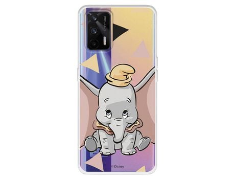 Funda para Realme GT Oficial de Disney Dumbo Silueta Transparente - Dumbo