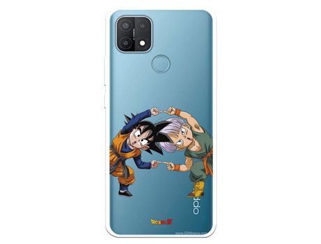 Funda para Oppo A15 Oficial de Dragon Ball Goten y Trunks Fusion - Dragon Ball