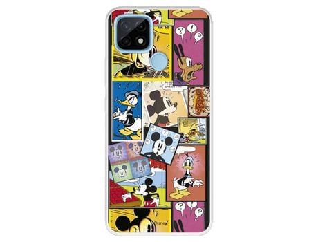 Funda para Realme C21 Oficial de Disney Mickey Comic - Clássicos Disney