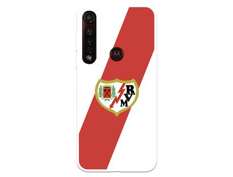 Funda para Motorola Moto G8 Plus del Rayo Vallecano Escudo - Licencia Oficial Rayo Vallecano