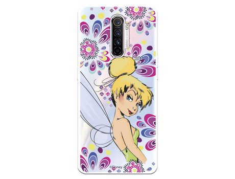 Funda para Realme X2 Pro Oficial de Disney Campanilla Flores