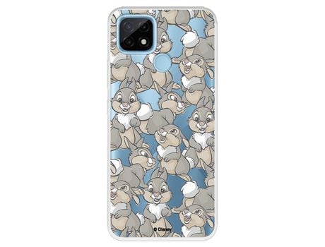 Funda para Realme C21 Oficial de Disney Tambor Patrones - Bambi