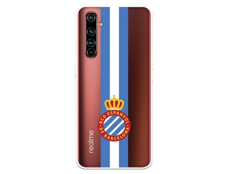 Funda para Realme X50 Pro 5G del RCD Espanyol Escudo Albiceleste Escudo Albiceleste - Licencia Oficial RCD Espanyol