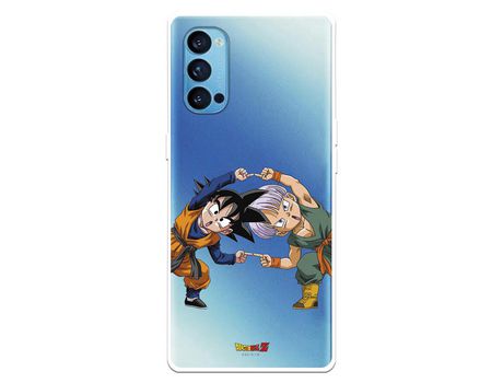 Funda para Oppo Reno4 5G Oficial de Dragon Ball Goten y Trunks Fusion - Dragon Ball