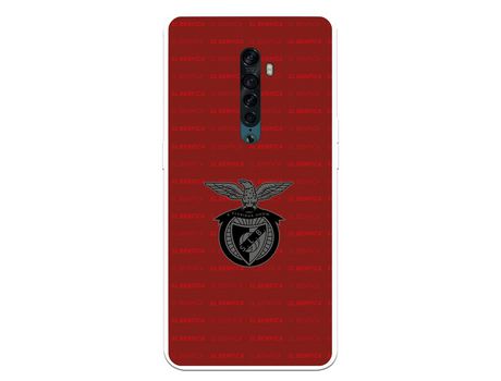 Funda para Oppo Reno2 del Escudo Fondo Granate - Licencia Oficial Benfica