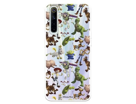 Funda para Realme 6 Oficial de Disney Toy Story Siluetas - Toy Story